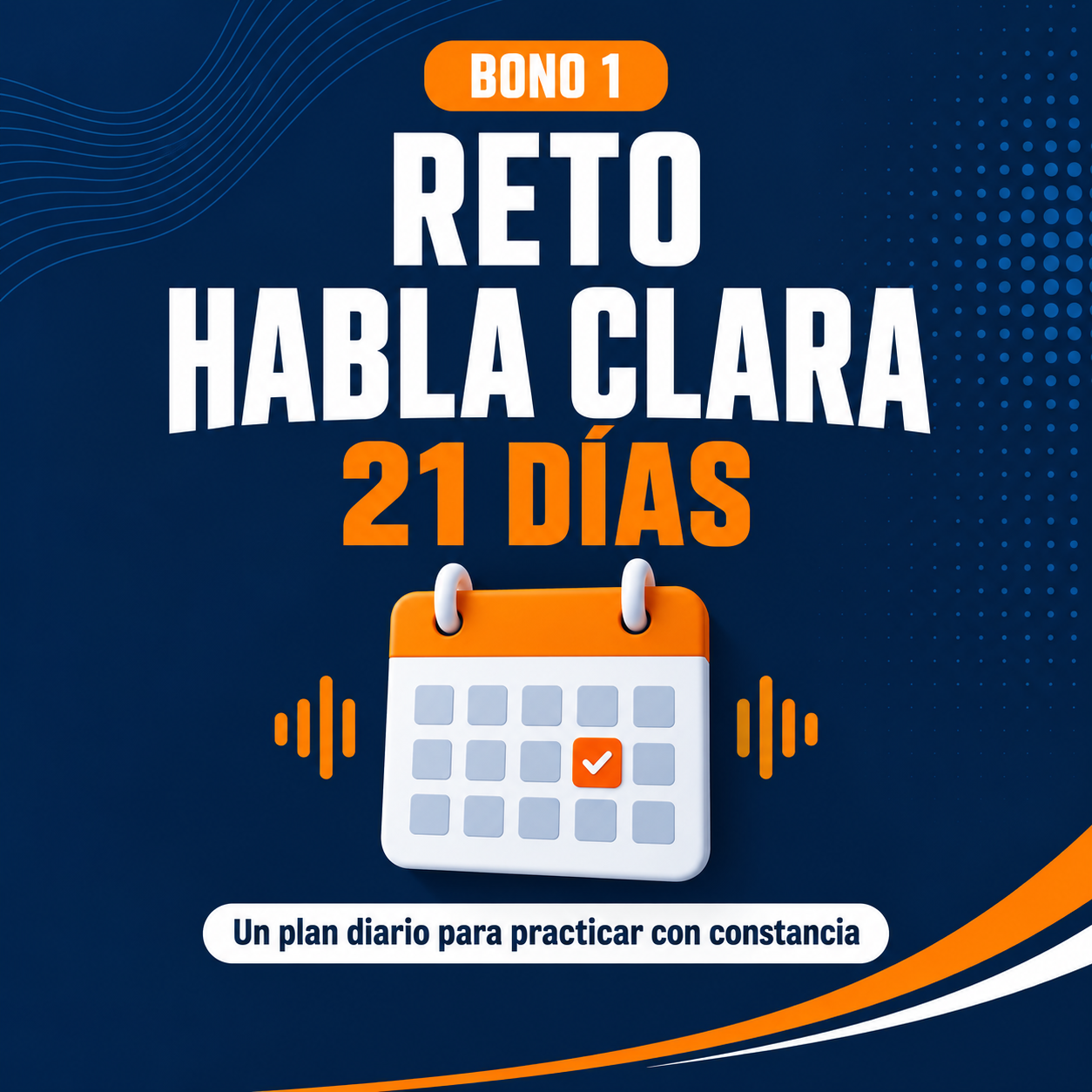 Portada de Reto Habla Clara — 21 Días