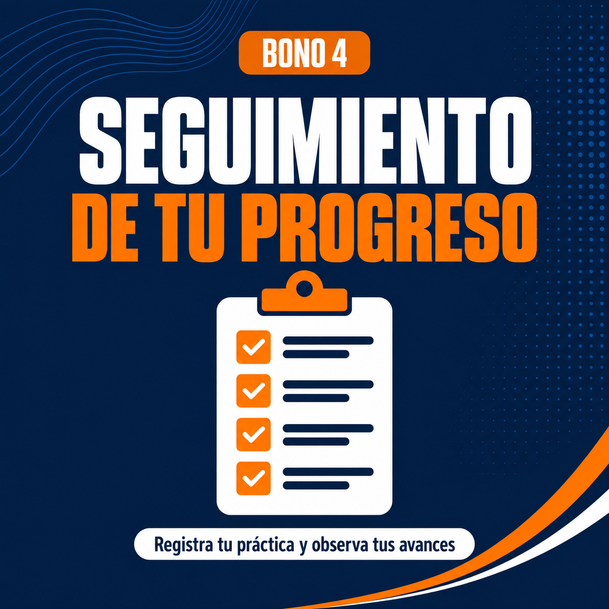 Portada de Lista de Seguimiento de tu Progreso