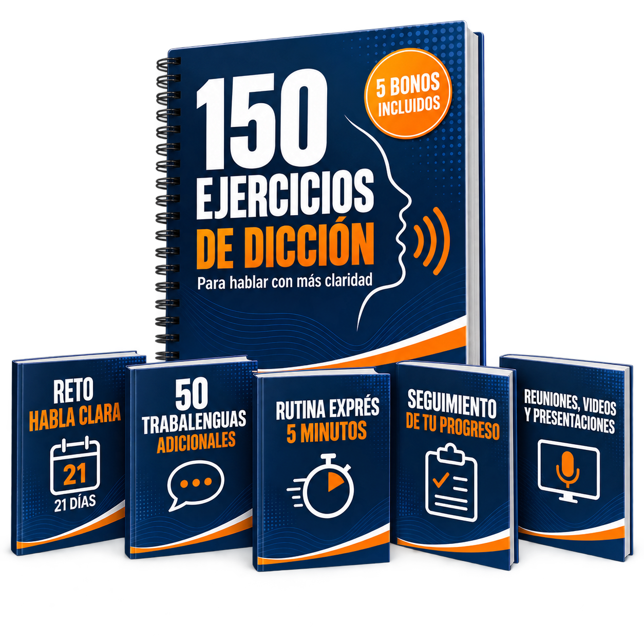 150 ejercicios de dicción con 5 bonos incluidos